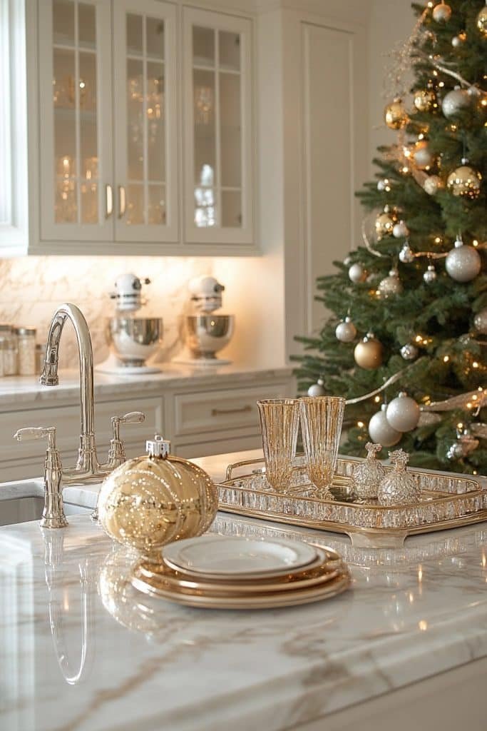 Luxury Christmas Kitchen Decor