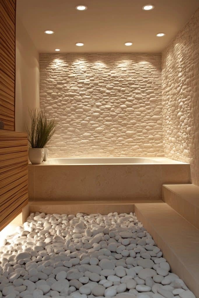 Minimal Zen Spa Bathroom