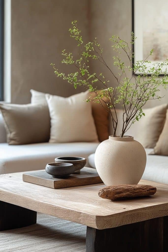 Minimalist Coffee Table Styling