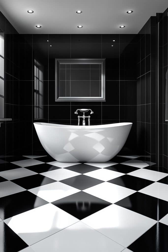 Minimalist Monochrome Tiles