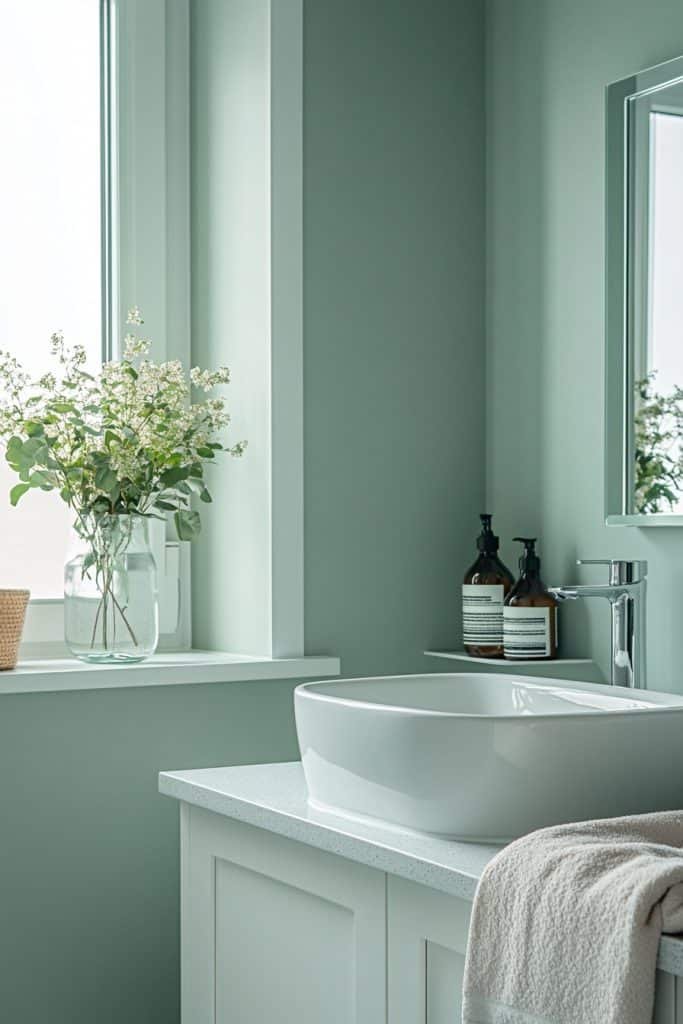 Mint Modernity Washroom