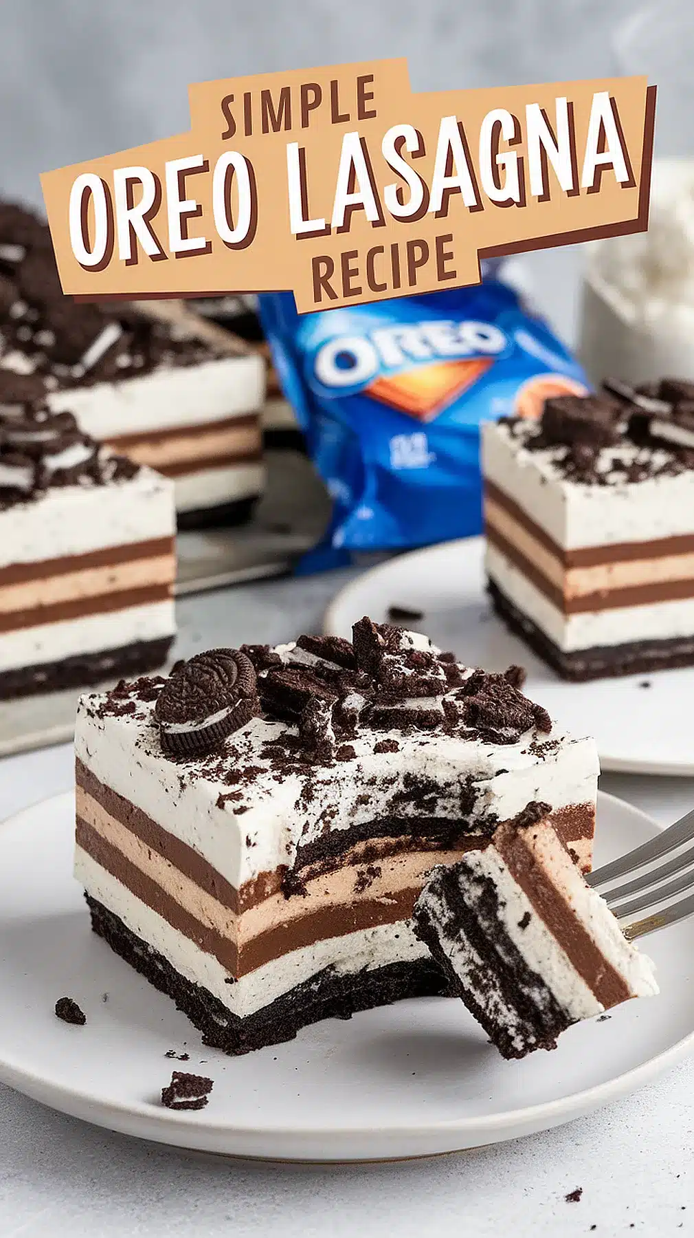 Oreo Lasagna