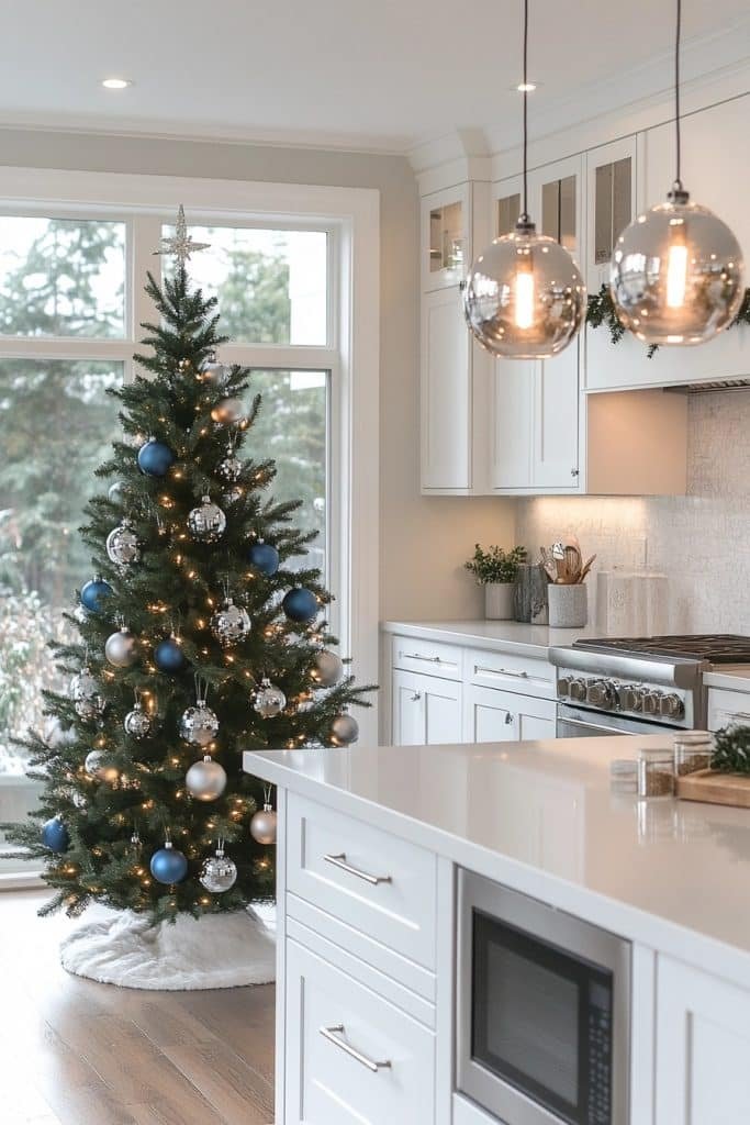 Modern Christmas Kitchen Touches