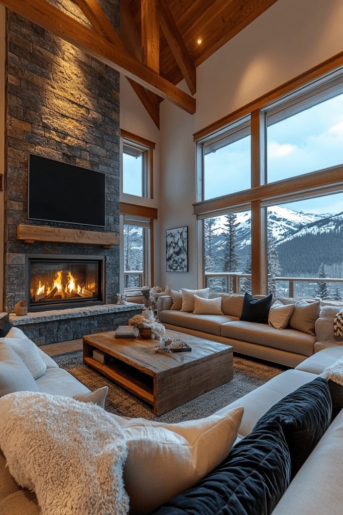 29 Farmhouse Interiors to Bring the Countryside to Your Home 1 Modern Farmhouse Living Room