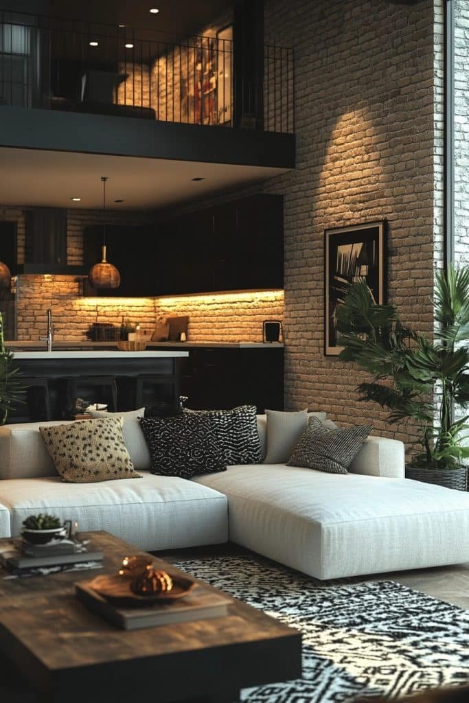 Monochrome Boho Loft