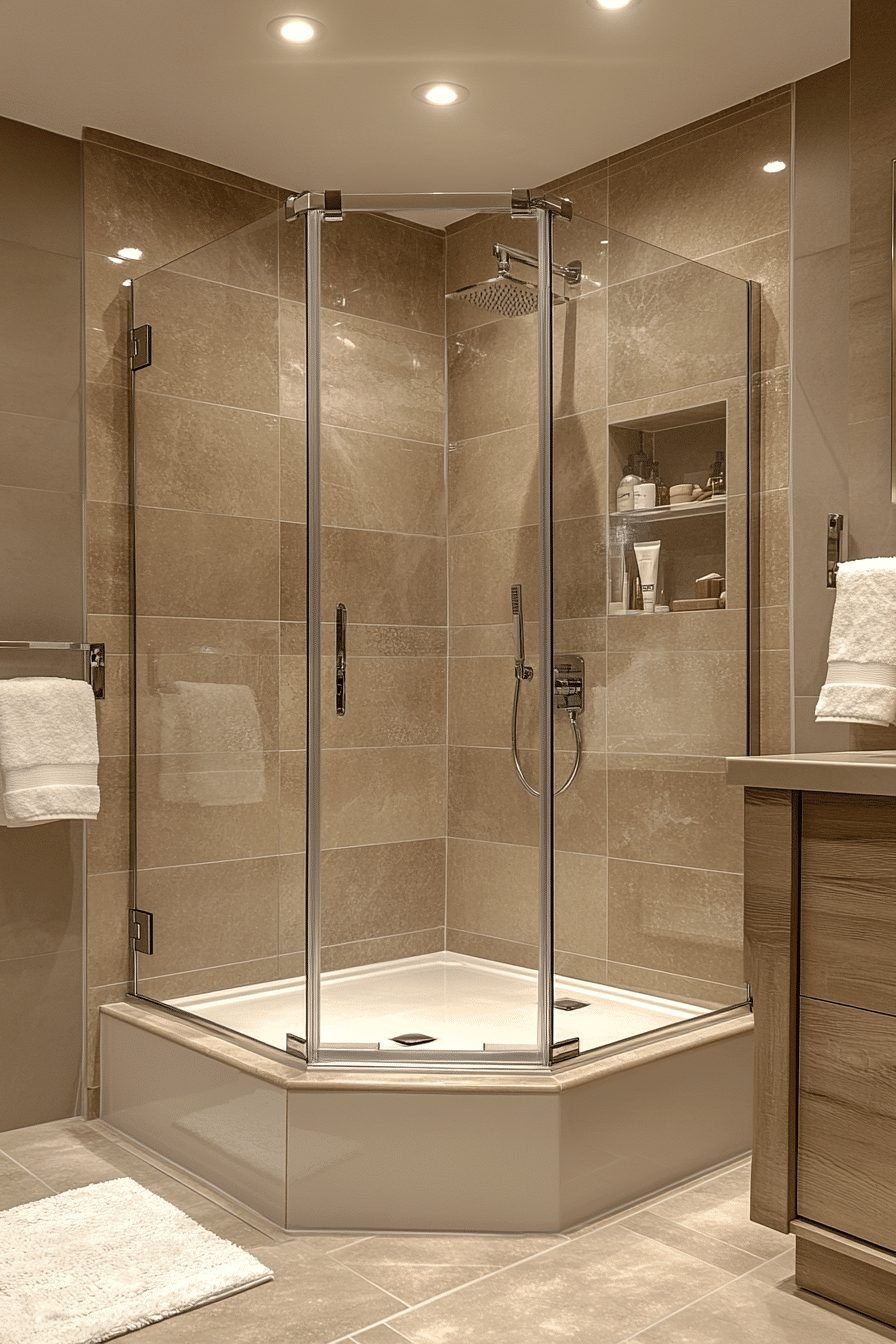 29 Small Bathroom Walk In Shower Ideas For A Sleek And Stylish Upgrade ...
