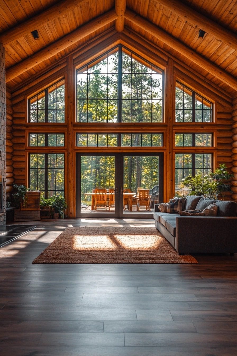 29 Log Home Aesthetic Ideas To Infuse Your Space With Cozy Character ...