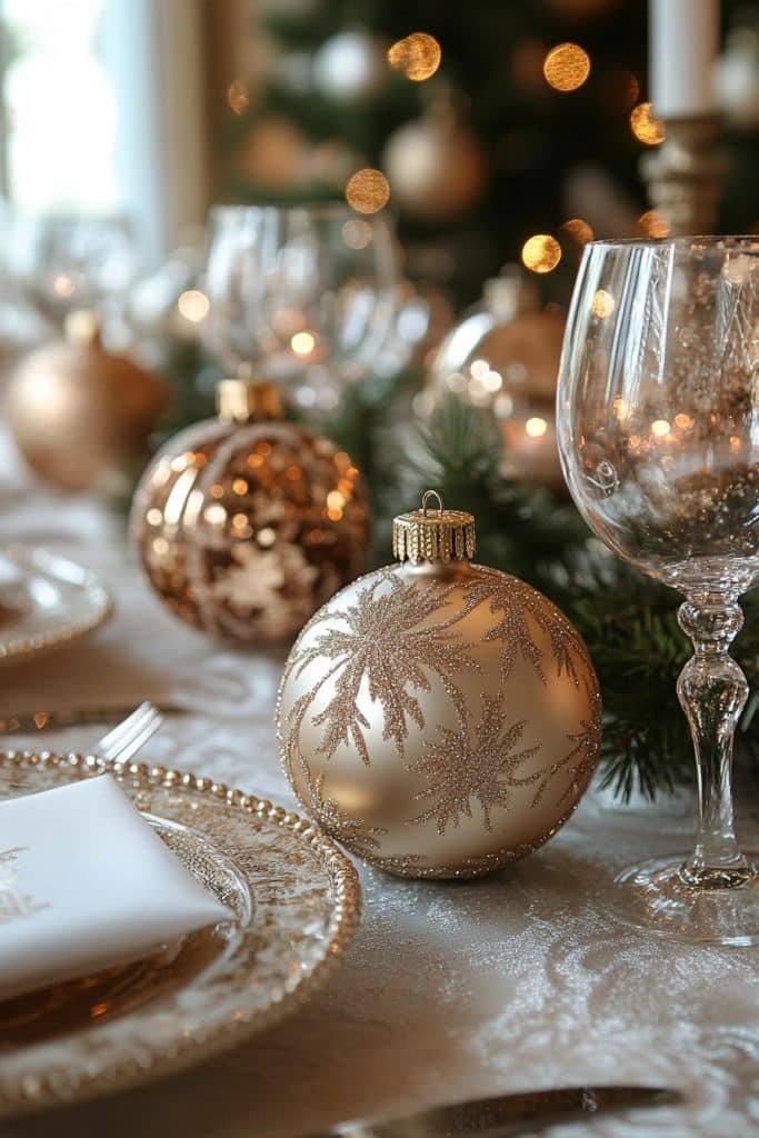 Opulent Ornament Place Settings