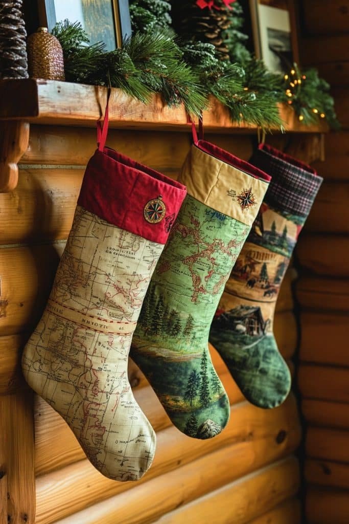 Outdoor Adventure-Inspired Stockings