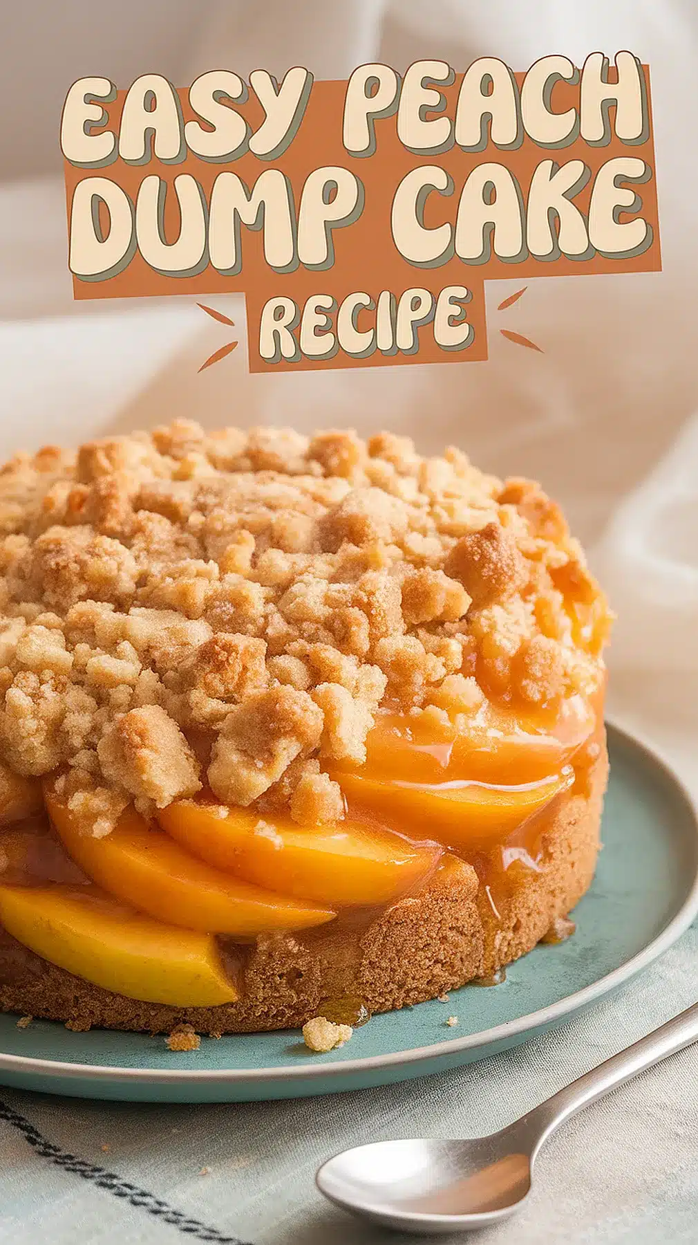 Peach Dump Cake