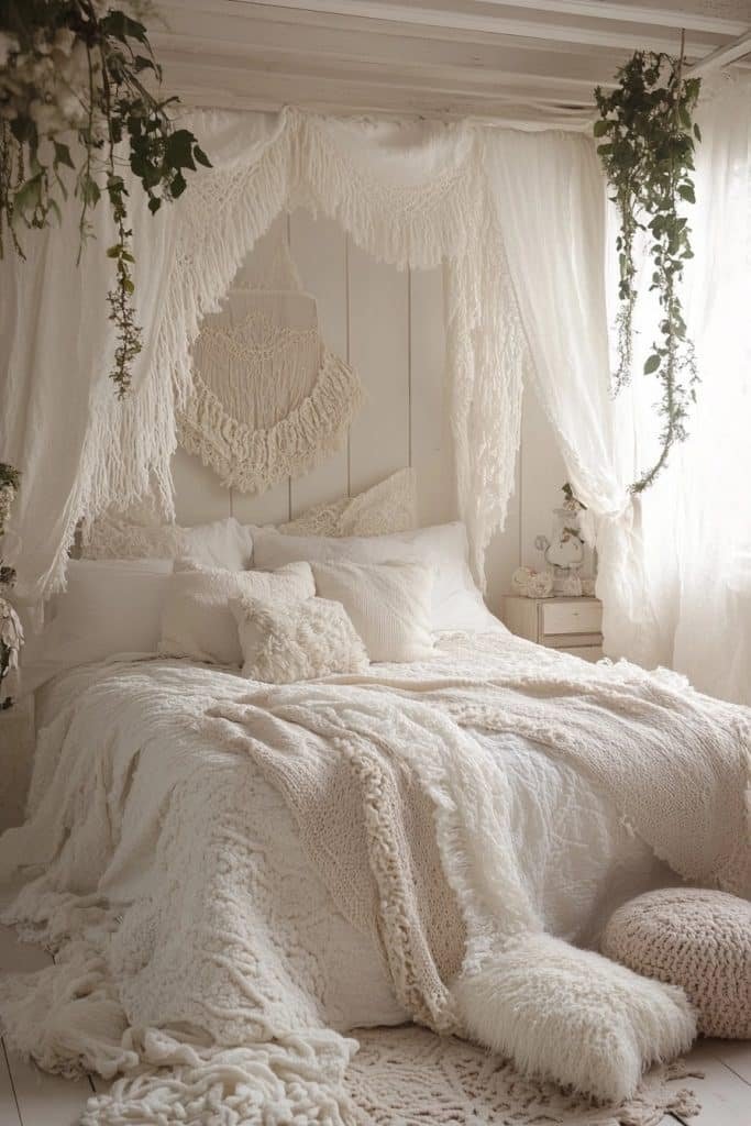 Pearly Whites Boho Room