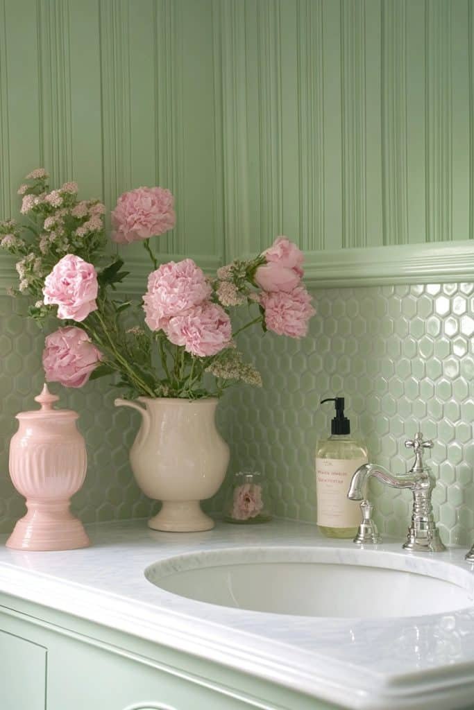 Penny Tiles for Small Spaces