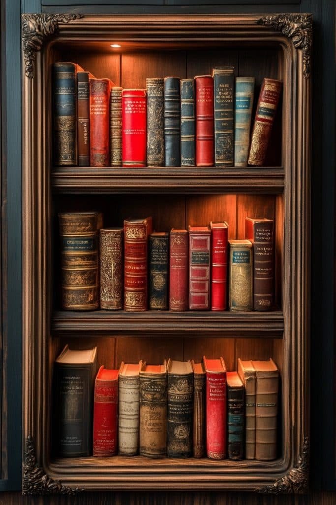 Picture Frame Bookshelves