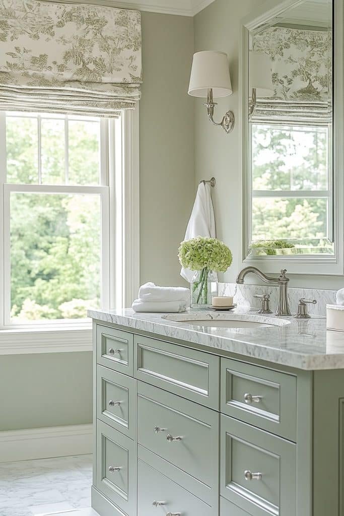 Pistachio Perfection Bathroom