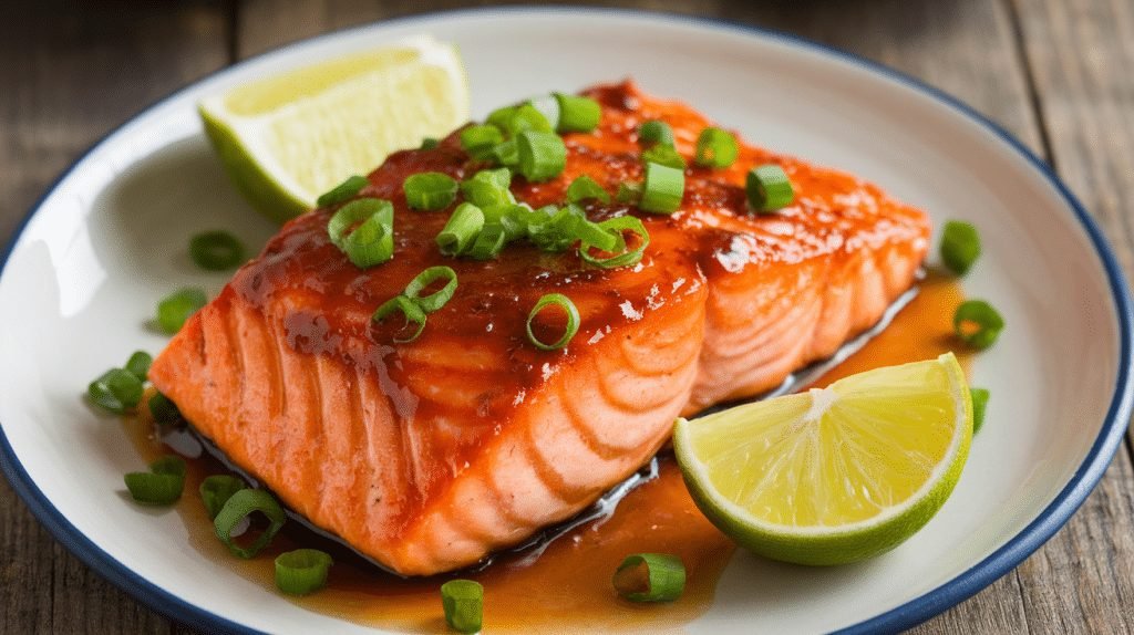 15-Minute Sweet and Spicy Salmon