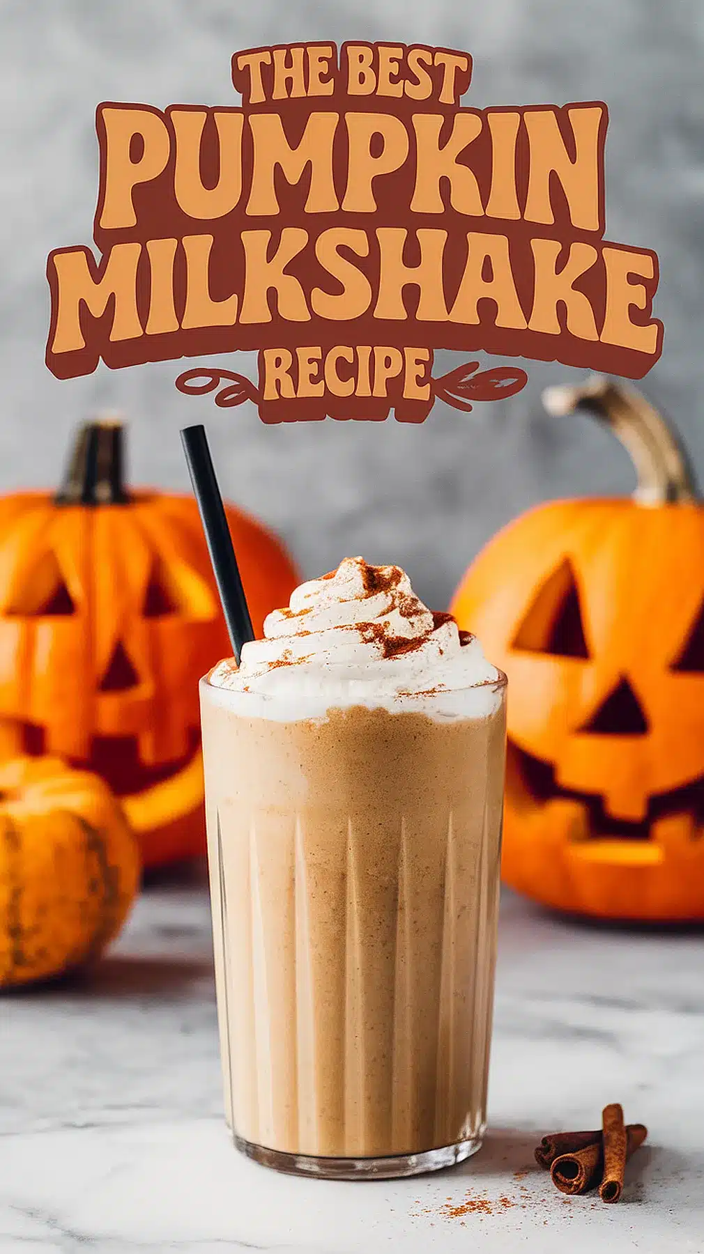 Creamy Pumpkin Milkshake Recipe 1 Pumpkin Milkshake