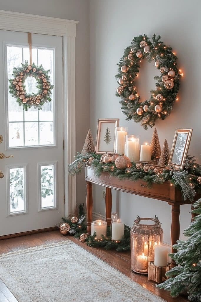 Rose Gold Entryway Enchantment