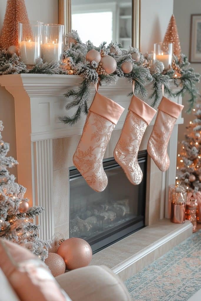 Rose Gold Mantel Magic