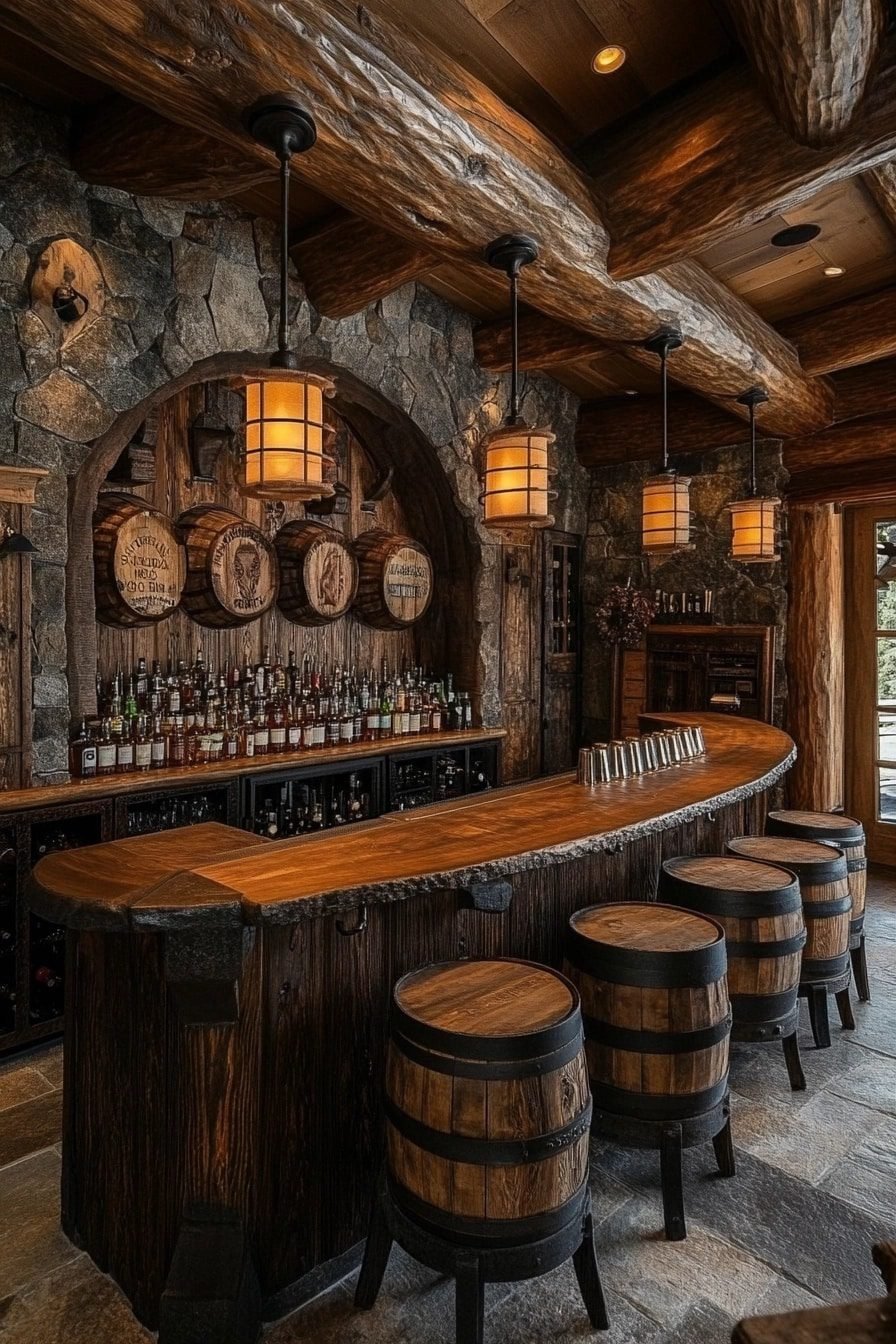 29 Log Home Decor Ideas For A Beautifully Balanced Design - Courtneys World