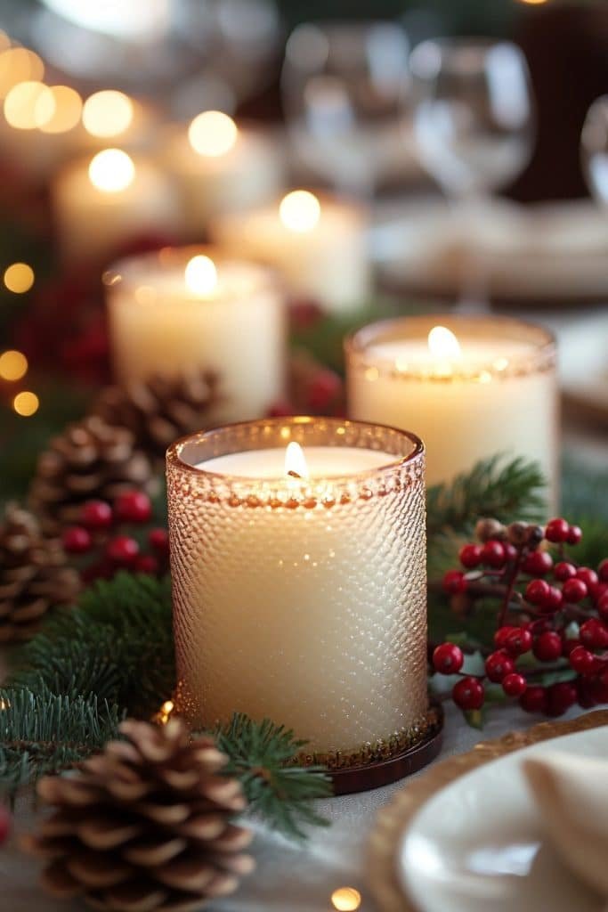 Scented Holiday Candles