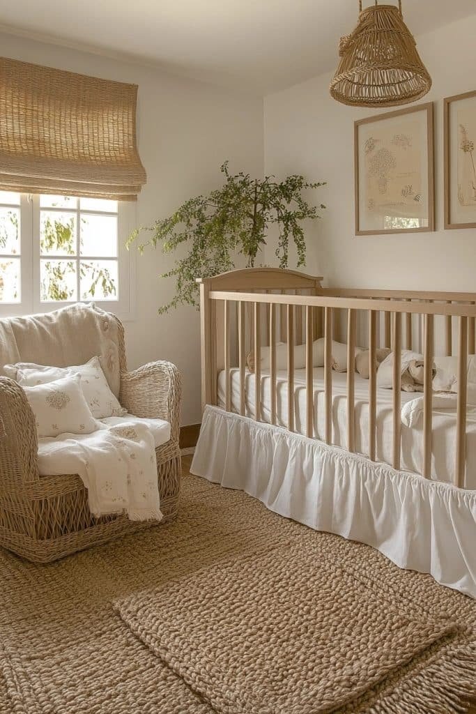 Serene Boho Nursery