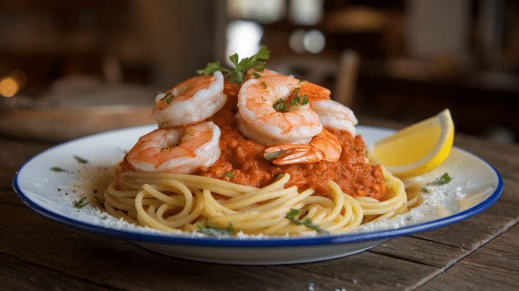 Garlic Butter Shrimp Pasta