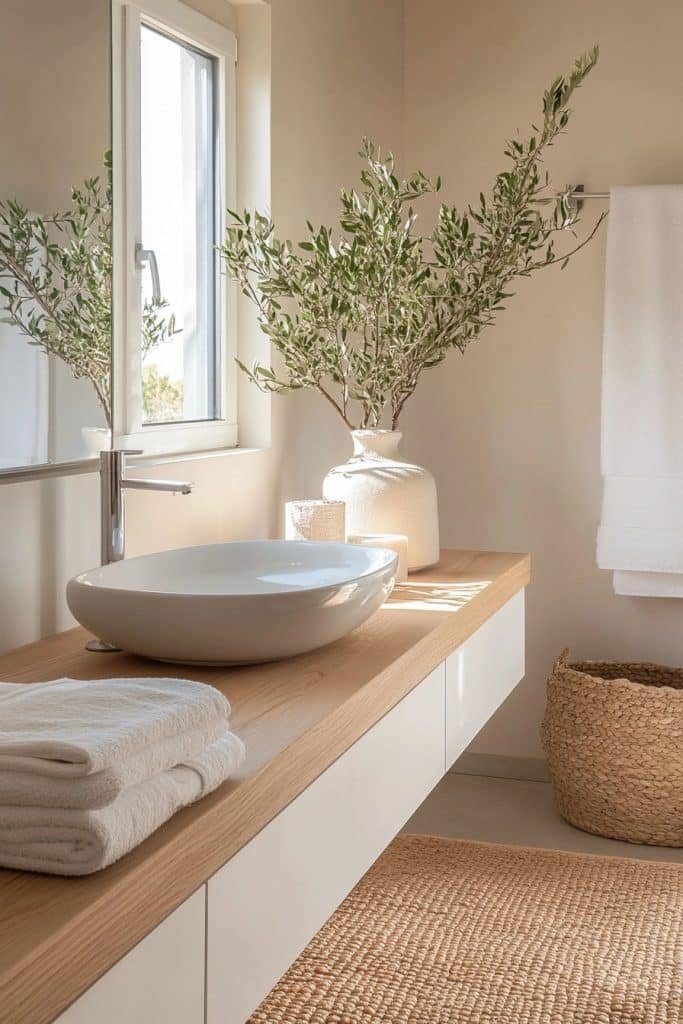 Sleek Scandinavian Bathroom