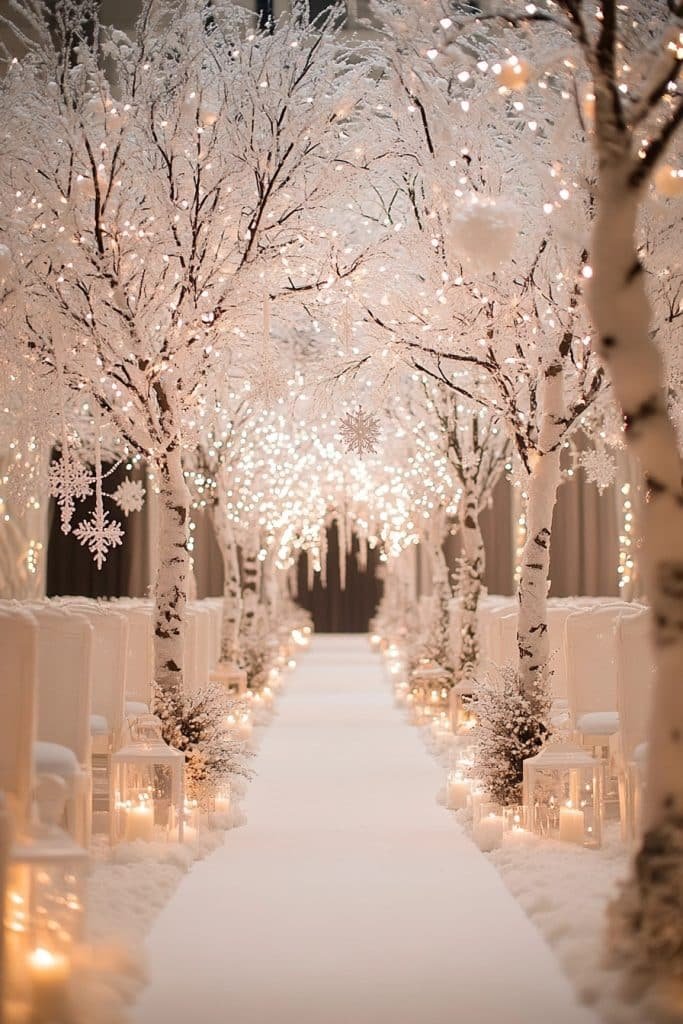 Snowflake Themed Ceremony