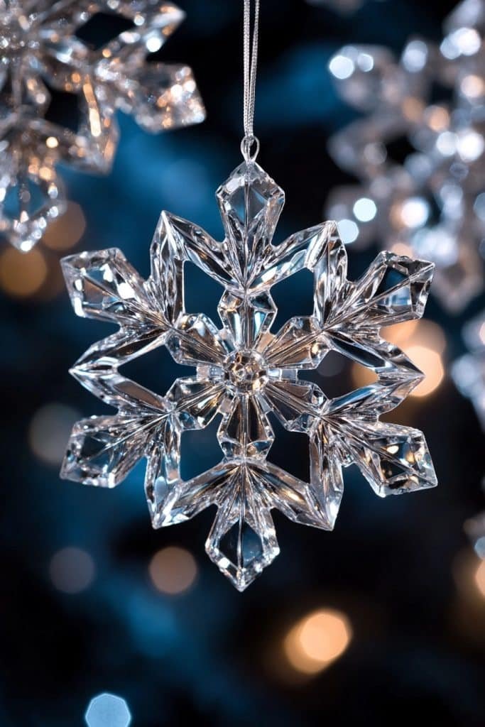Sparkling Crystal Snowflakes