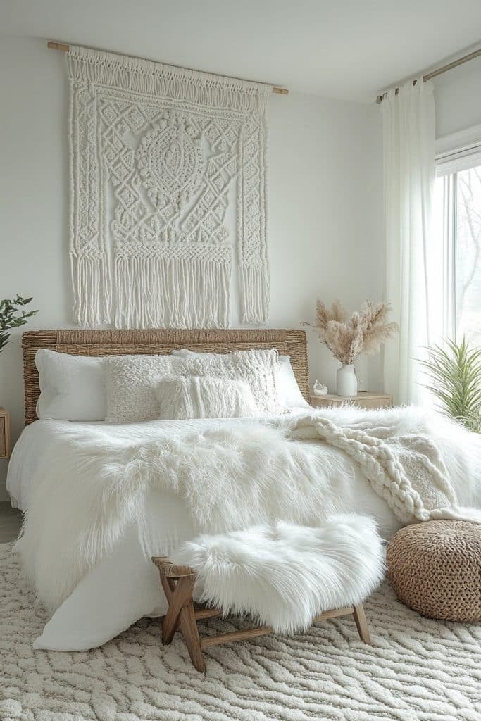 Stark White Boho Wonderland