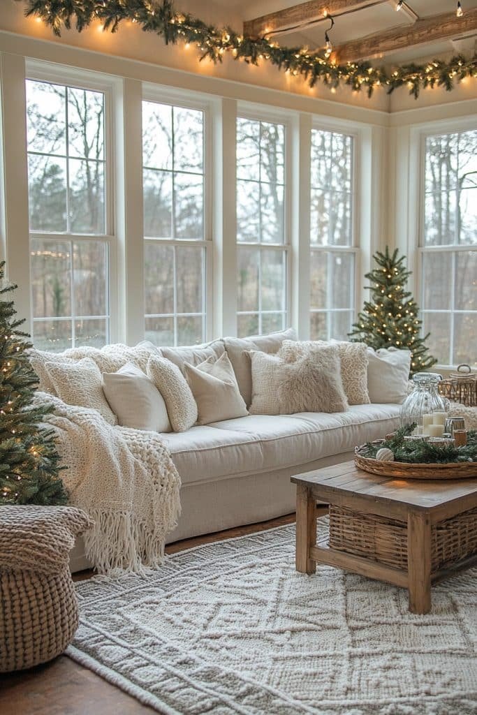 Sunroom Christmas Glow