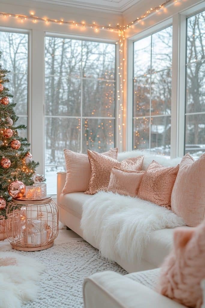Sunroom Shine in Rose Gold