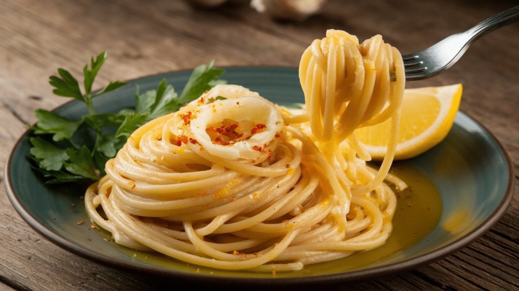 15-Minute Spaghetti Aglio e Olio