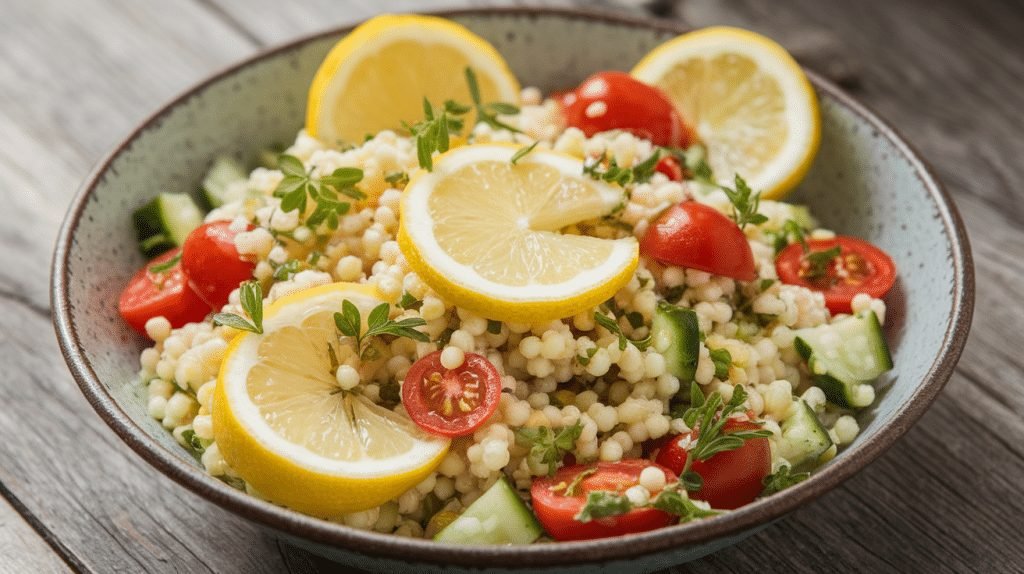 15-Minute Lemon Herb Couscous Salad 8 15-Minute Lemon Herb Couscous Salad