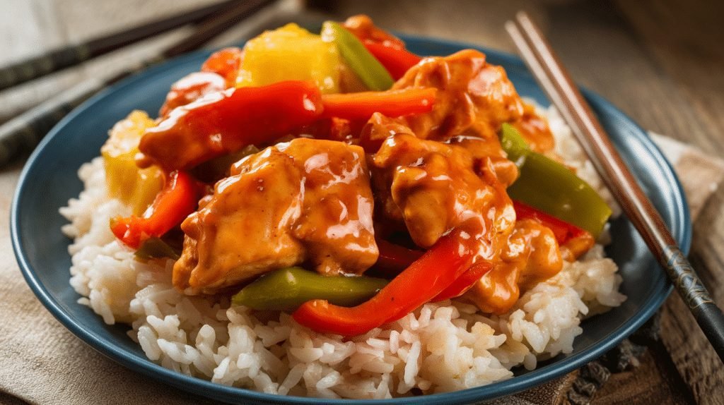 15-Minute Sweet and Sour Chicken Stir-Fry
