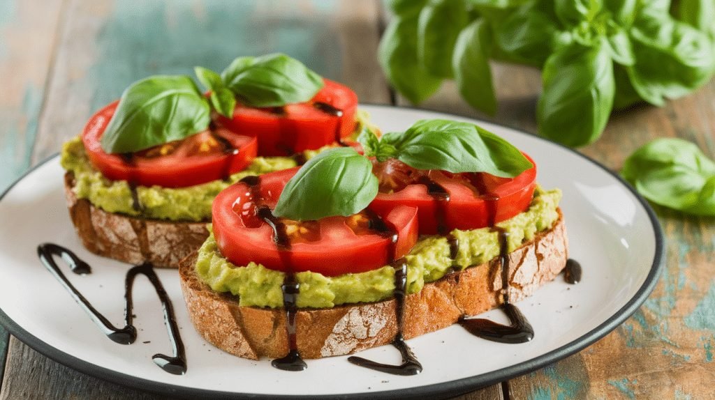 15-Minute Caprese Avocado Toast 6 15-Minute Caprese Avocado Toast