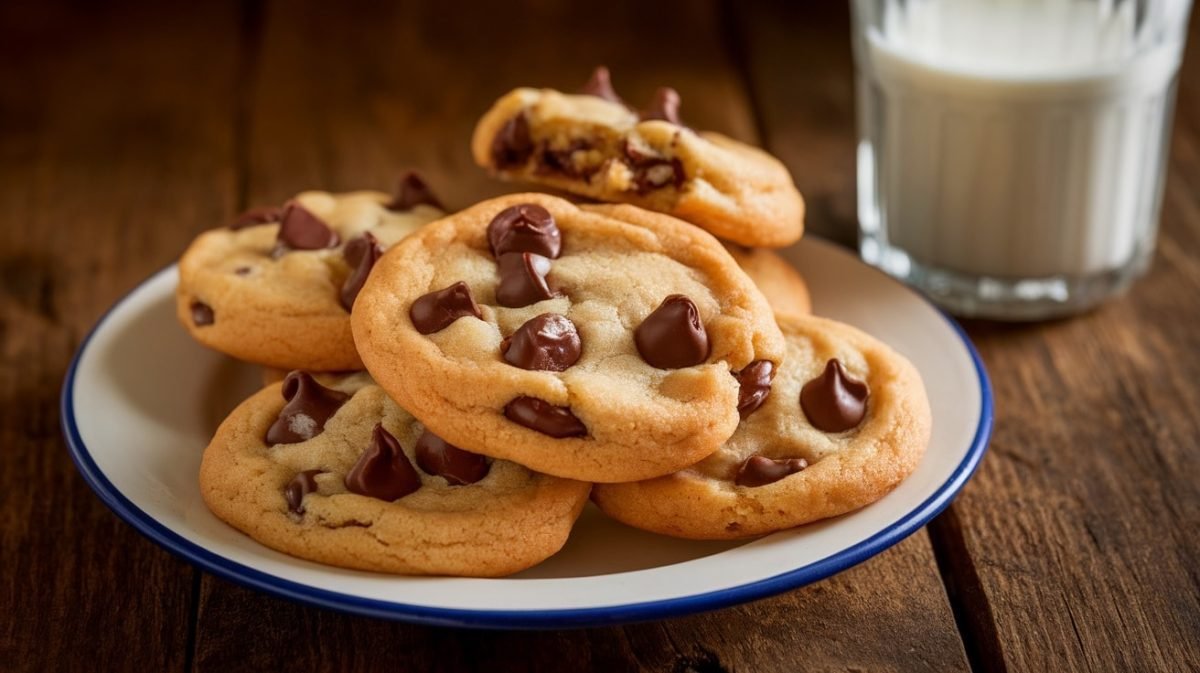 Soft And Chewy Chocolate Chip Cookies Recipe - Courtneys World