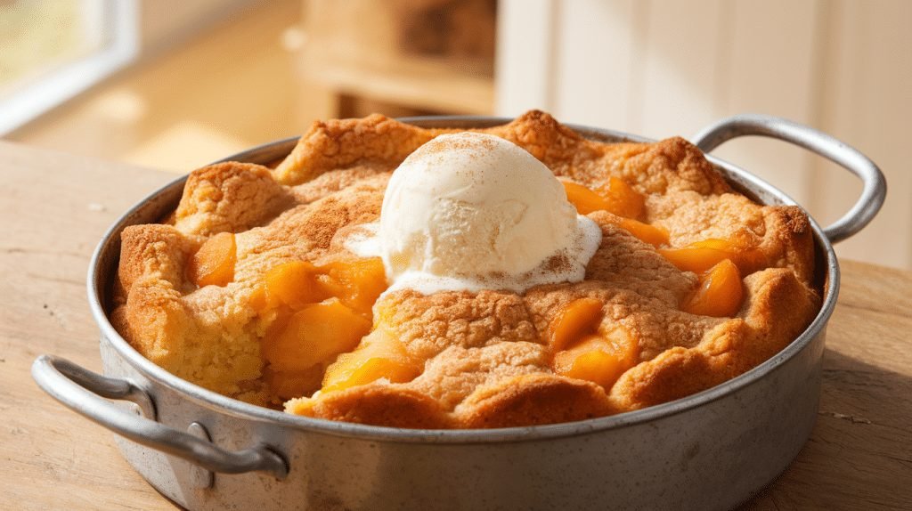 Easy Peach Dump Cake Recipe 6 Peach Dump Cake