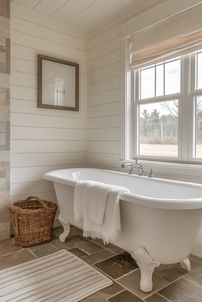29 Small Bathroom With Tub And Shower Combo Farmhouse Ideas for a Timeless and Cozy Look 24 Timeless Traditions