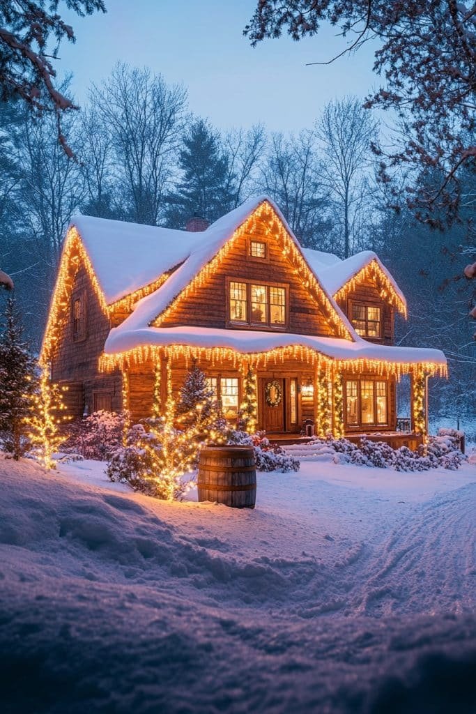 Twinkling Christmas Lights