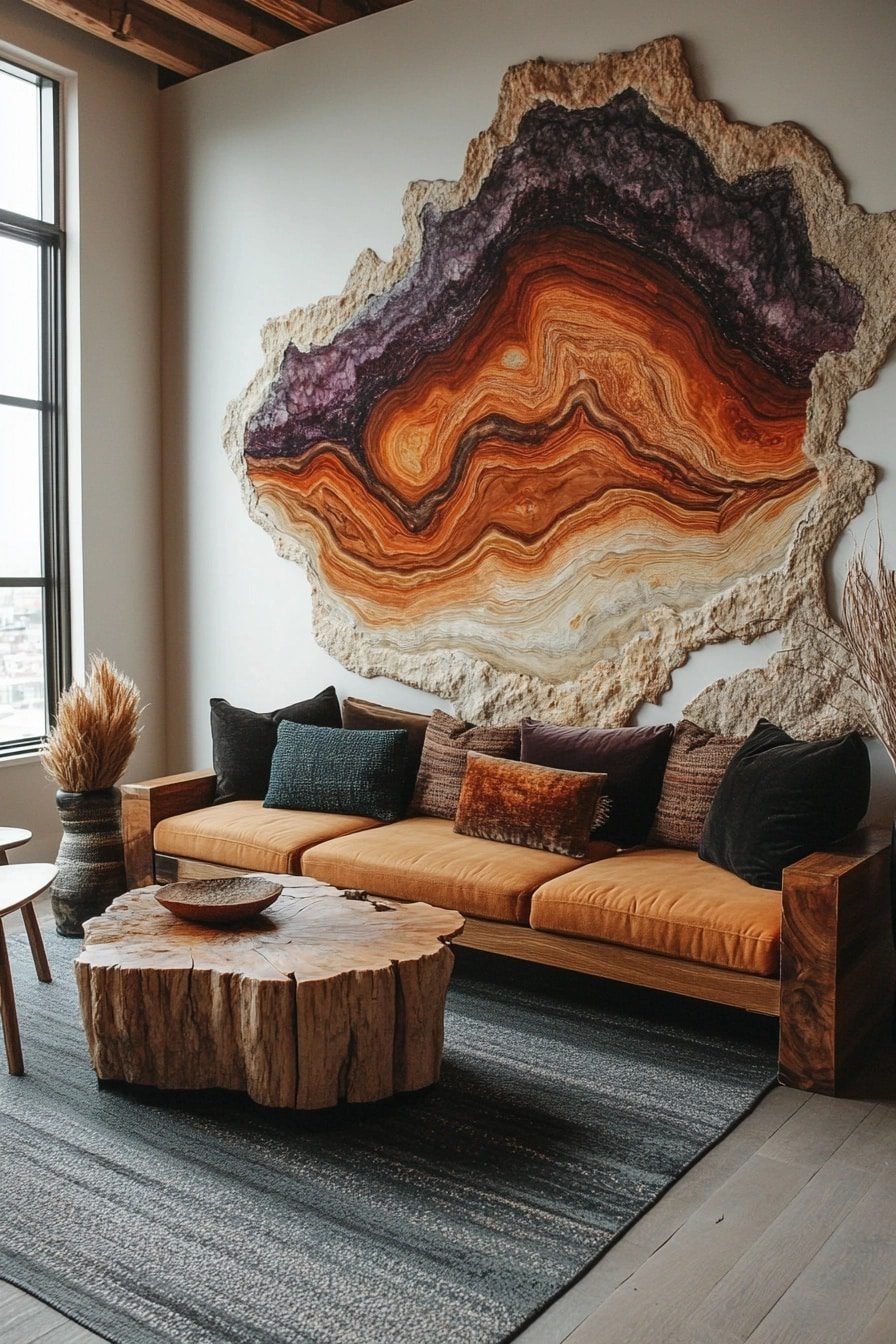 View of 29 Urban Boho Loft Ideas To Blend City Living With Bohemian Charm ...