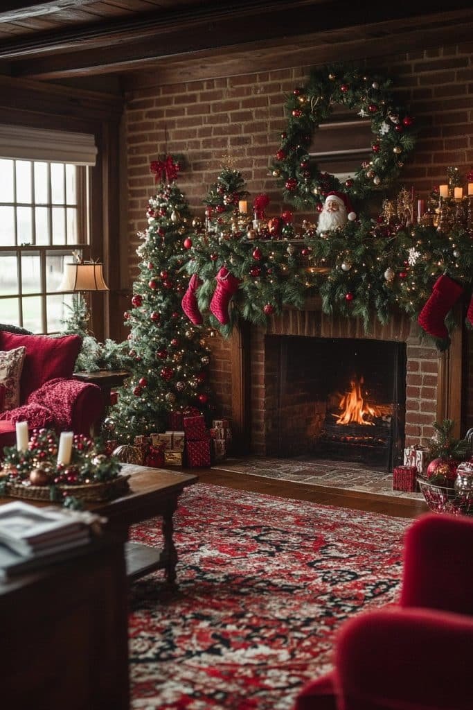 Vintage Christmas Mantel Charm