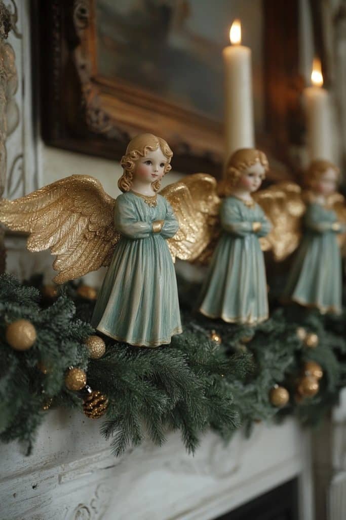 Vintage-Inspired Angel Ornaments