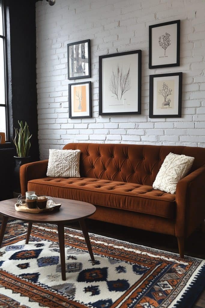 Vintage-Inspired Living Room