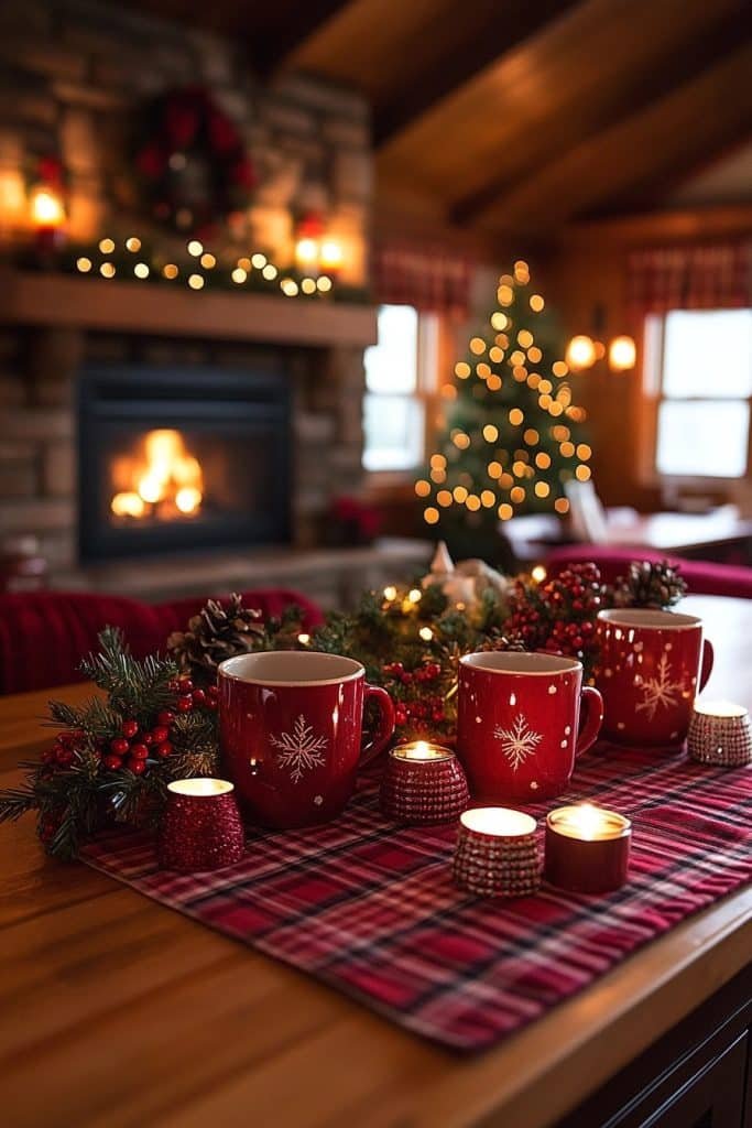 Warm Winter Kitchen Decor