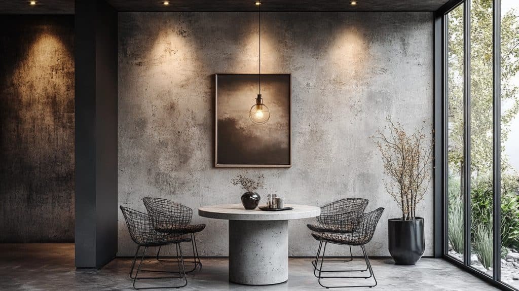 brutalist interior design