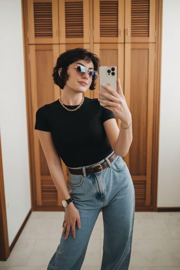 Mom Jeans Outfit ideas