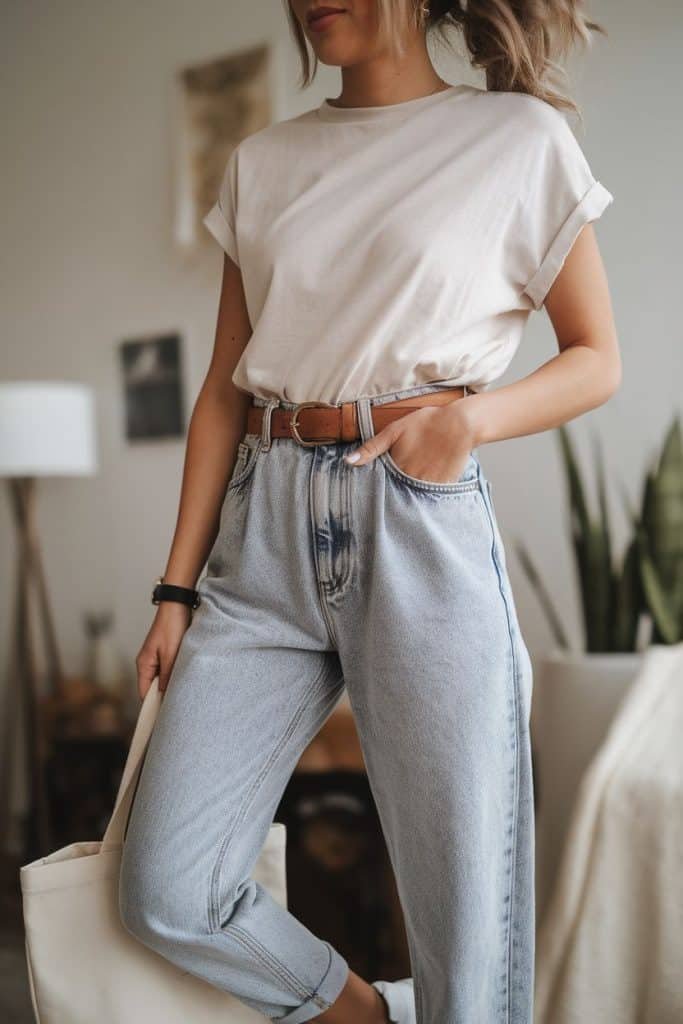 Mom Jeans Outfit ideas