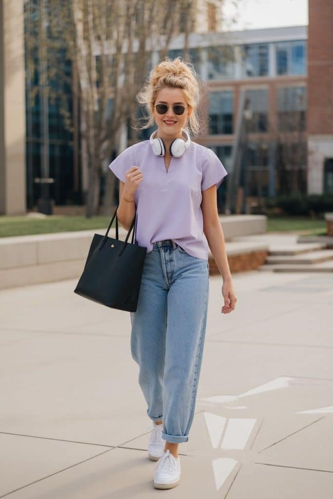 Mom Jeans Outfit ideas