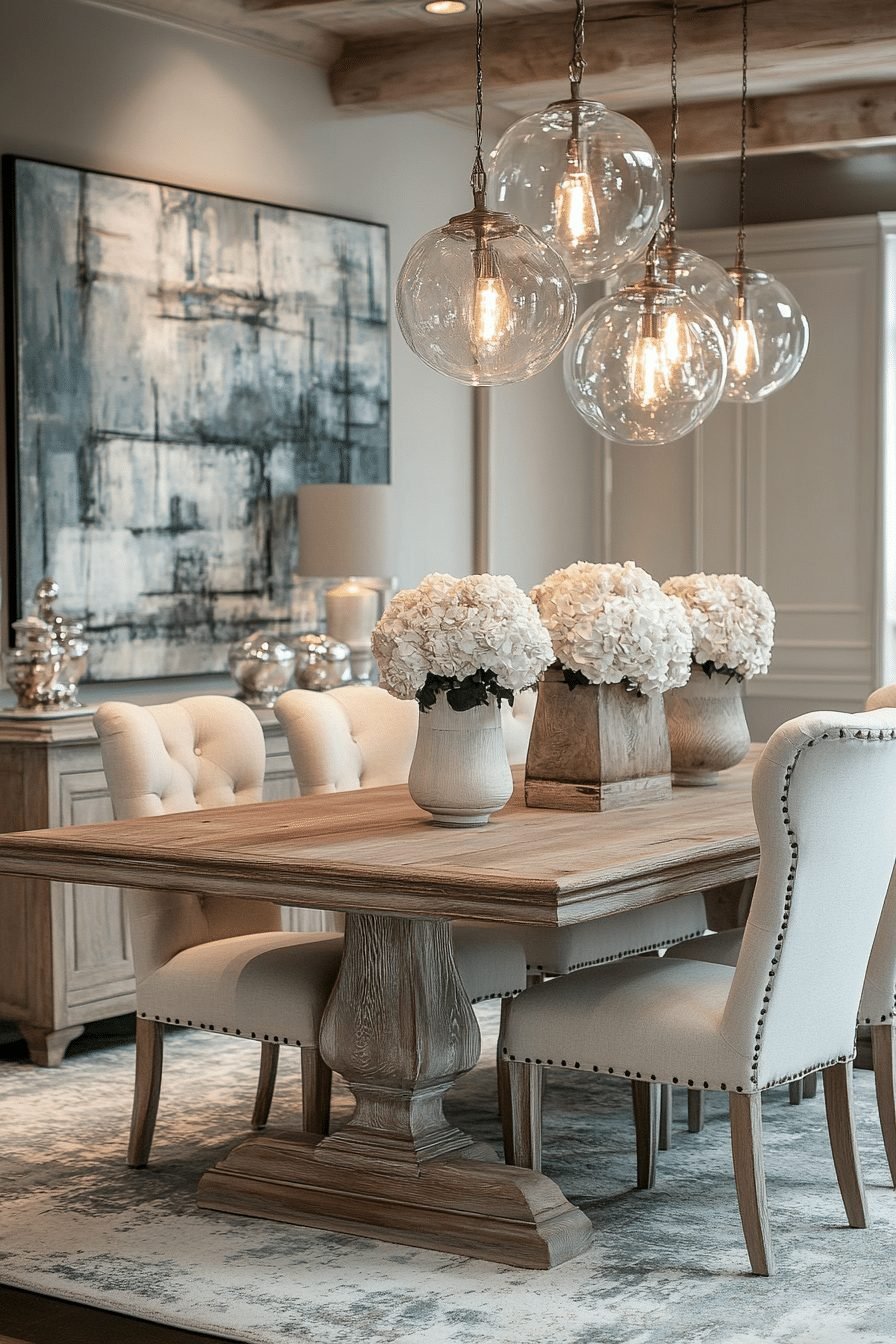 29 Contemporary Dining Room Ideas for a Stylish Gathering Space 1 Sleek Dining Haven